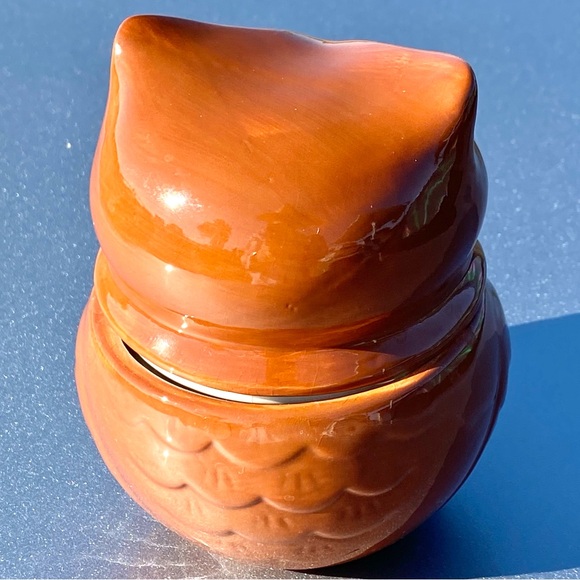 Owl Nesting Doll Measuring Cups Ceramic 1 Cup, 1/2 Cup, Tbsp - Picture 4 of 6